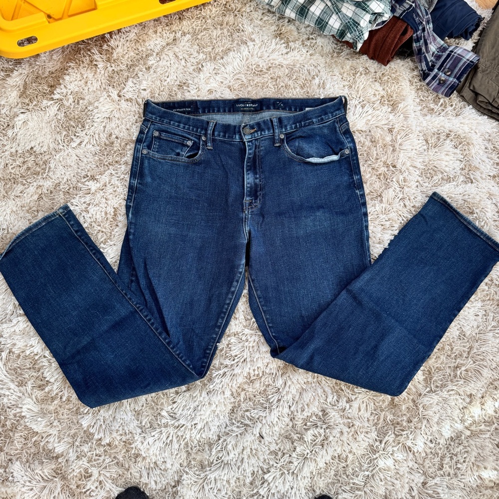 Lucky Brand 410 Athletic Slim Jeans